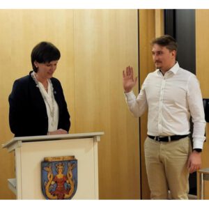 Mehr über den Artikel erfahren Vereidigung Marktgemeinderat Raphael Schrimpf