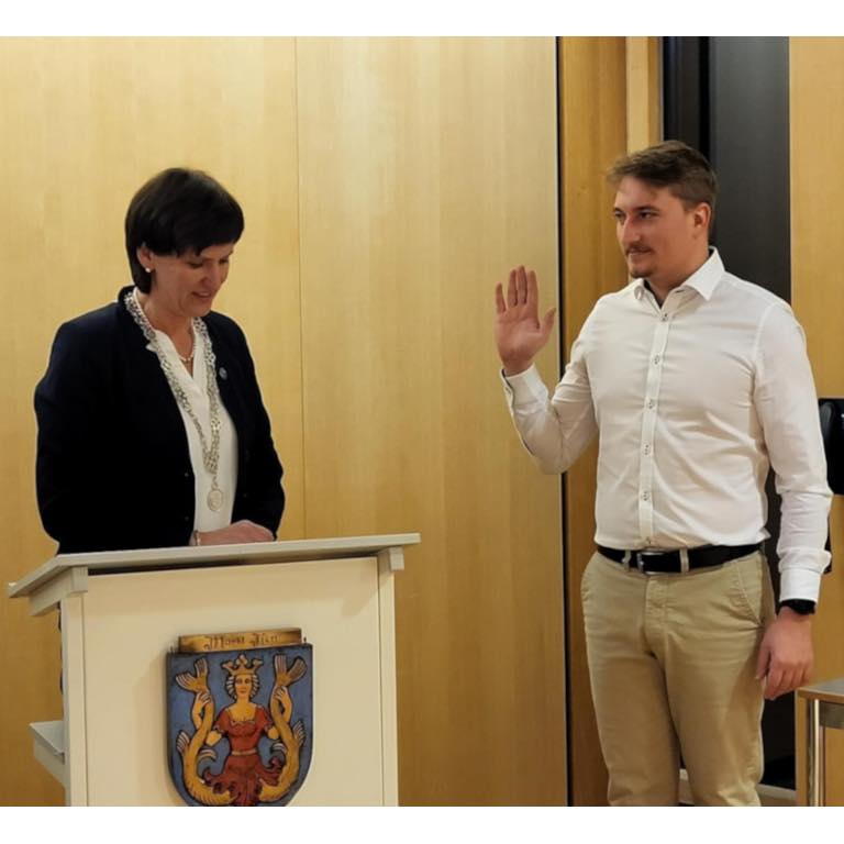 Mehr über den Artikel erfahren Vereidigung Marktgemeinderat Raphael Schrimpf