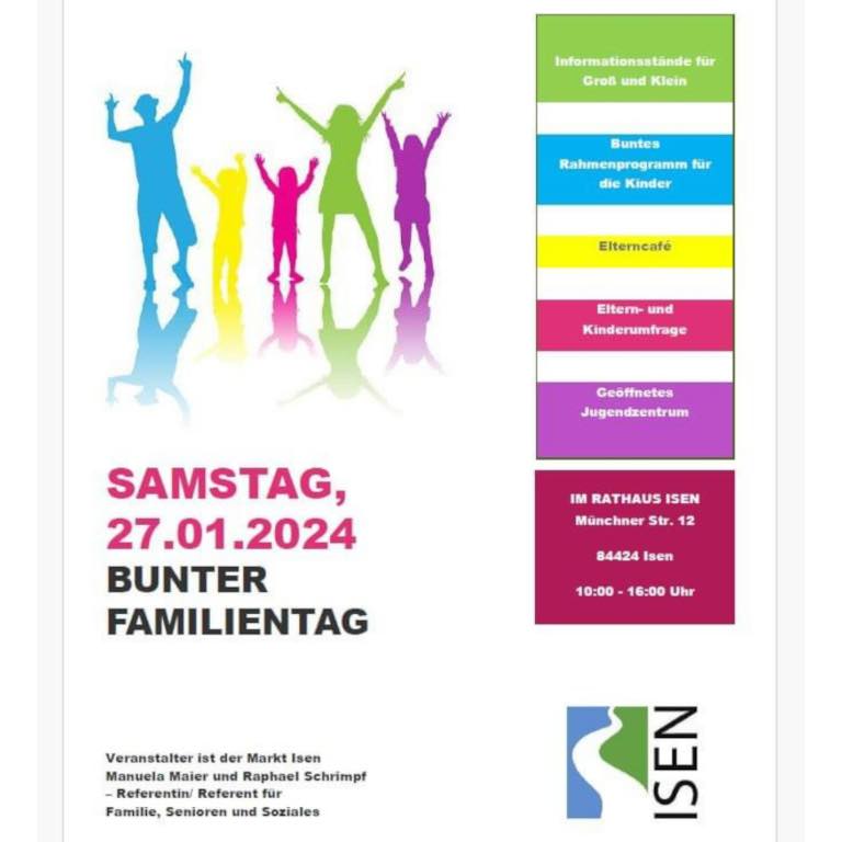 Mehr über den Artikel erfahren 1. „Bunte Familientag“ in Isen