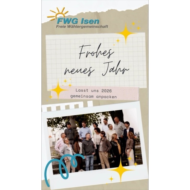 Mehr über den Artikel erfahren Frohes Neues!