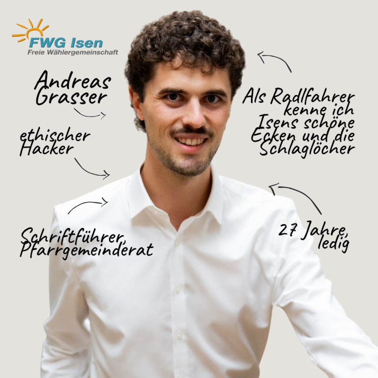 Mehr über den Artikel erfahren Listenplatz 11: Andreas Grasser