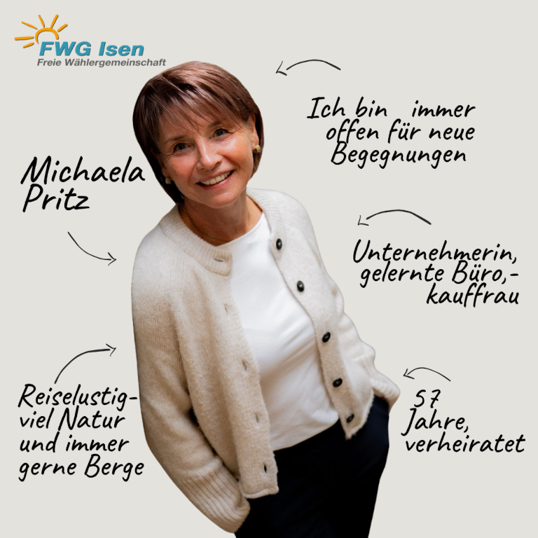 Mehr über den Artikel erfahren Listenplatz 16: Michaela Pritz