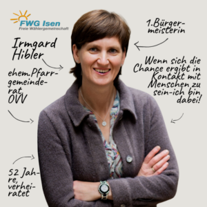 Mehr über den Artikel erfahren Listenplatz 1: Irmgard Hibler