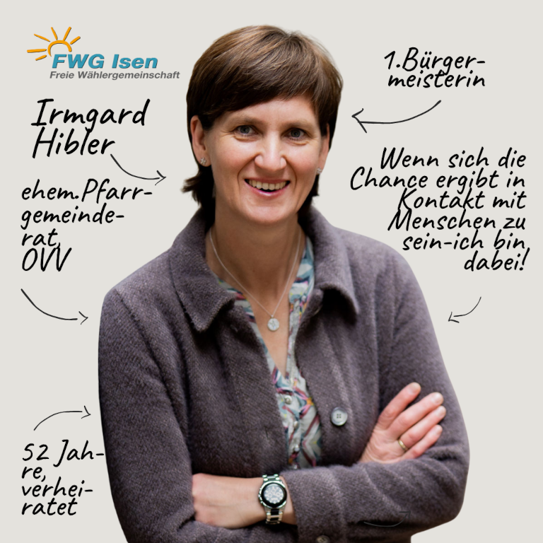 Mehr über den Artikel erfahren Listenplatz 1: Irmgard Hibler