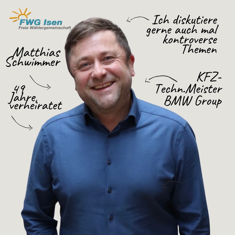 Mehr über den Artikel erfahren Listenplatz 21: Matthias Schwimmer