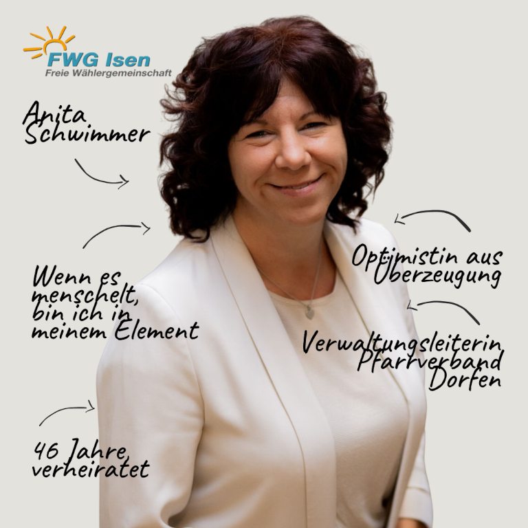 Mehr über den Artikel erfahren Listenplatz 5: Anita Schwimmer