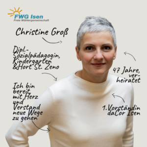Mehr über den Artikel erfahren Listenplatz 7: Christine Groß