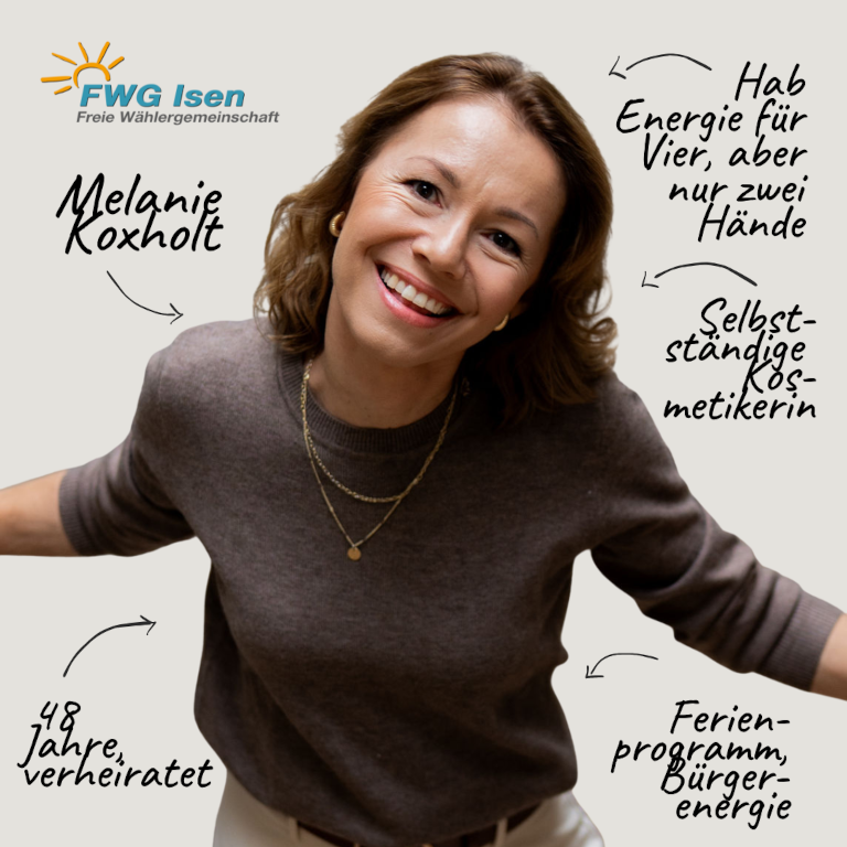 Mehr über den Artikel erfahren Listenplatz 9: Melanie Koxholt